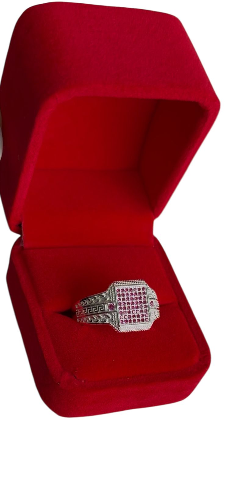ANILLO CIRCONES PLATA ITALIANA 925