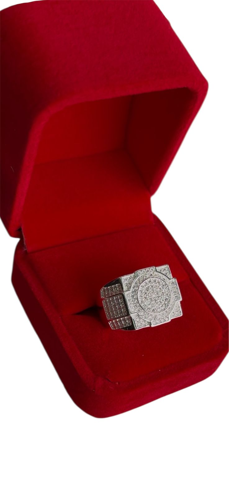 ANILLO CIRCONES PLATA ITALIANA 925